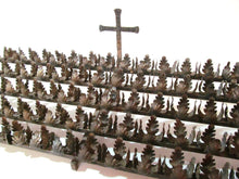 Early 20th Century French Metal Altar Rack with Leaf Clusters