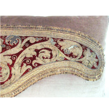 Italian 17th Century Amice Embroidered with Silk and Metal Threads