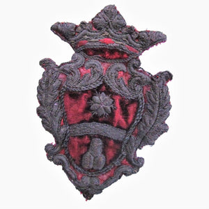 Trio of Italian 19th Century Crests, Coat of Arms, Armorial
