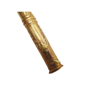 French Empire Tri-Colored 18k Gold Needle Case